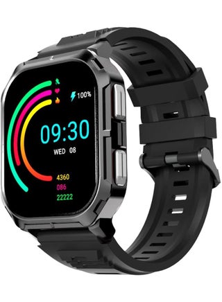 HiFuture ULTRA3 2.0" IPS Display, Bluetooth Calling, Sleep & Health Fitness Tracking, Long Battery Life, IP68 Waterproof Smartwatch - Black - pzsku/ZB5471FFC612AF34C2D70Z/45/1744205893/2a2ff2a6-f97d-4169-951d-0251ccf81cd0