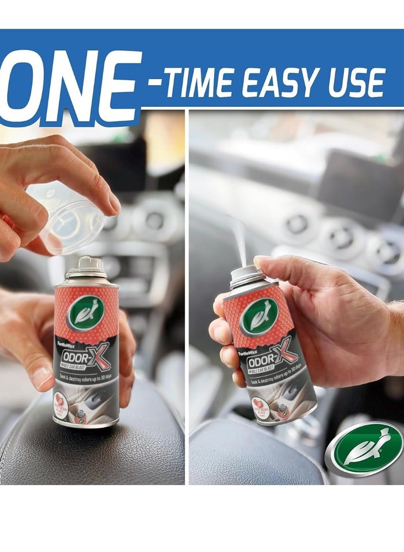 تيرتل معطر هواء السيارة أودوركس من تيرتل واكس برائحة التوت الحلو 100 مل - Image 4