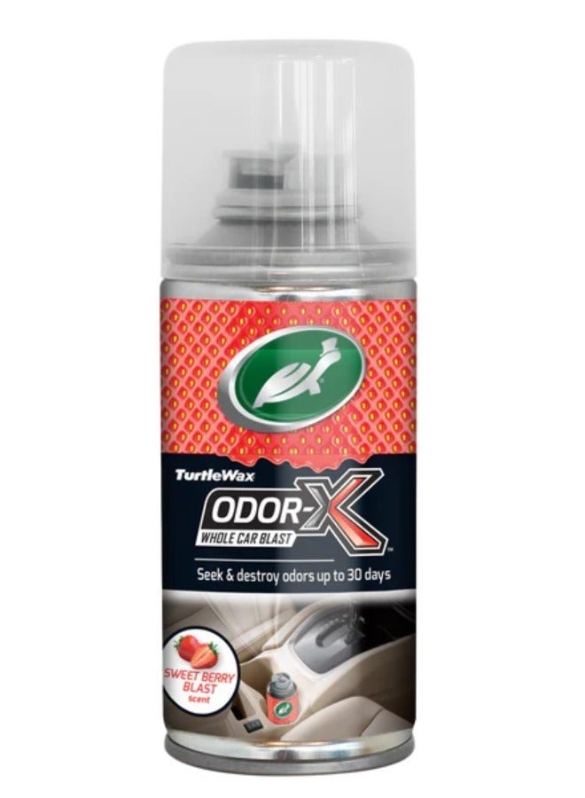 TurtleWax Turtle Wax Odorex Car Air Freshener Sweet Berry 100ml - Image 1