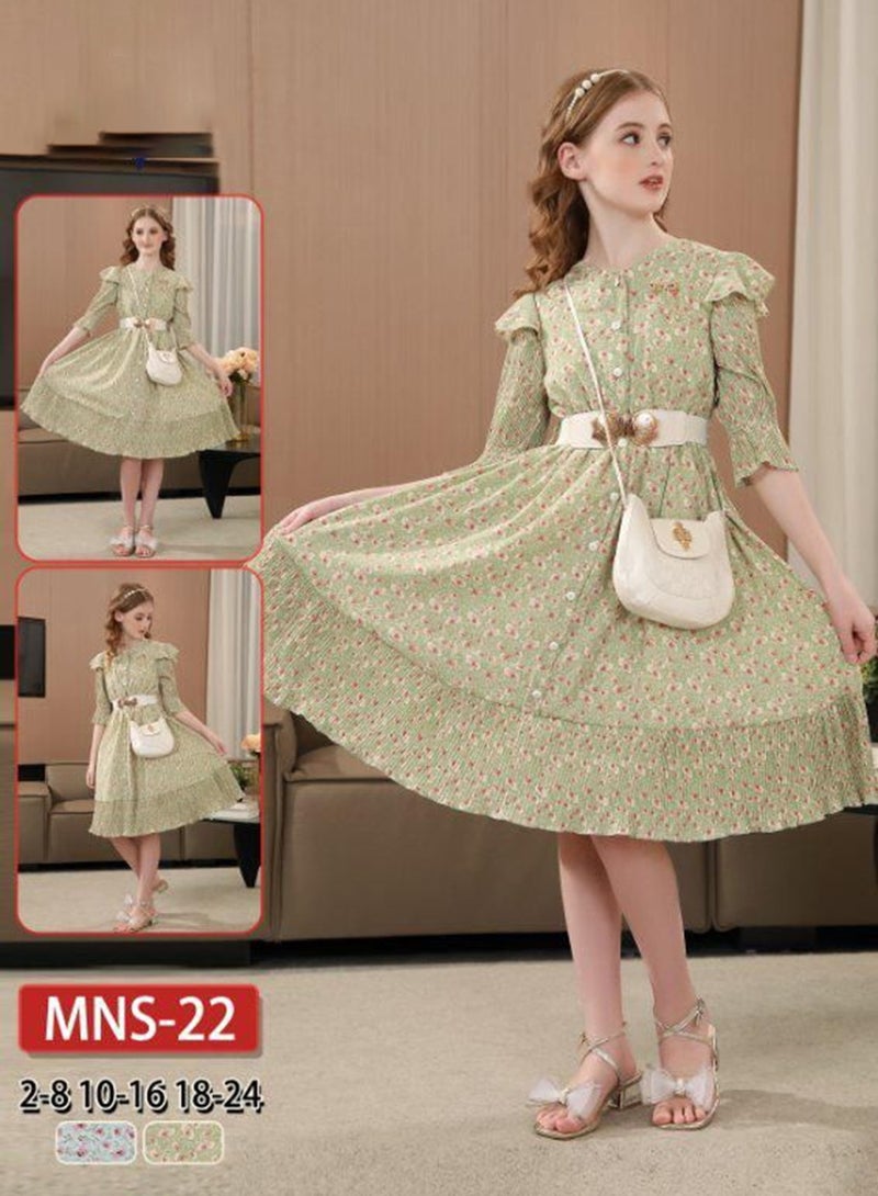 Girls dress suitable for Eid and special occasions - Image 1