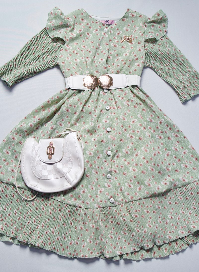 Girls dress suitable for Eid and special occasions - Image 2