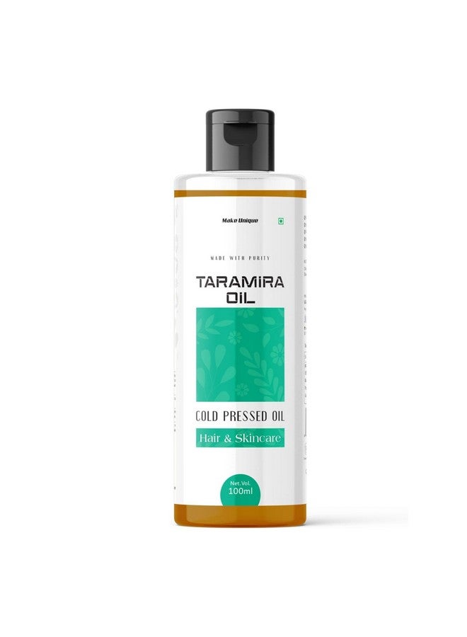 Make Unique Taramira Seed Oil for Hair Face and Skincare 100ml Pure & Natural Cold Pressed