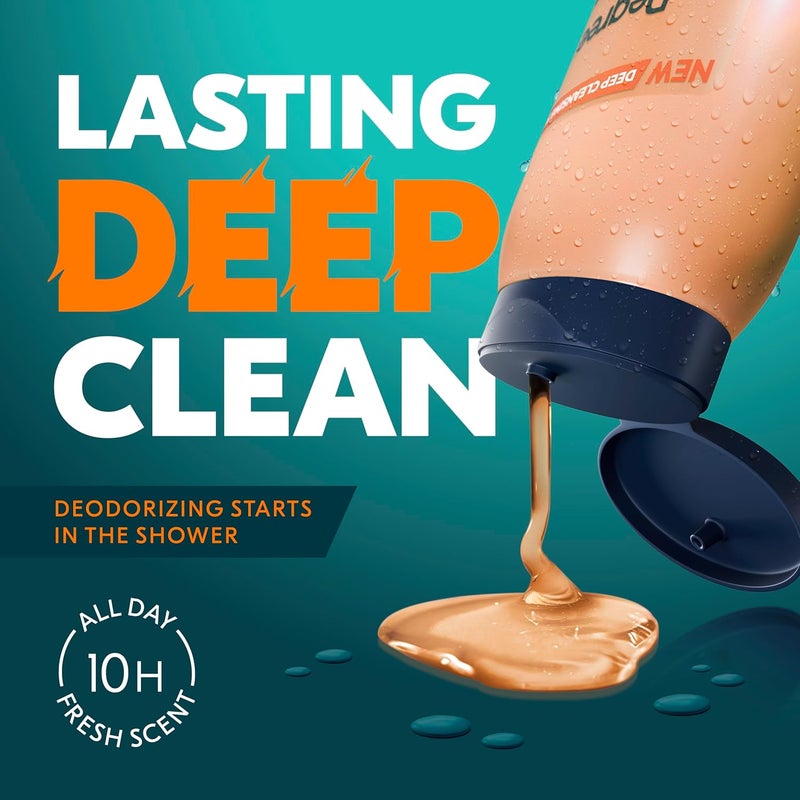 Degree All Day Fresh Body Wash Fresh Citrus Deep Cleansing 20 oz - Image 3