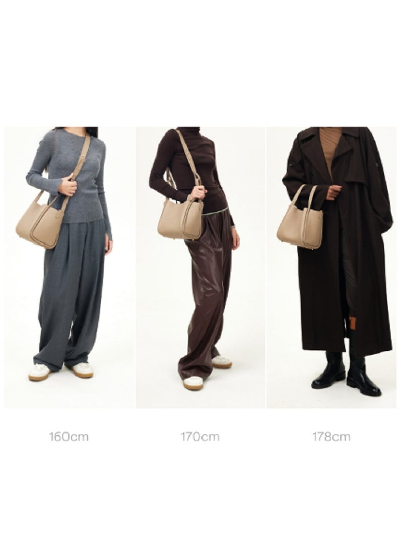 سونغمونت حقيبة يوانباو متوسطة سلة خضار مصممة يدويًا حقيبة متقاطعة للحمل - Image 4