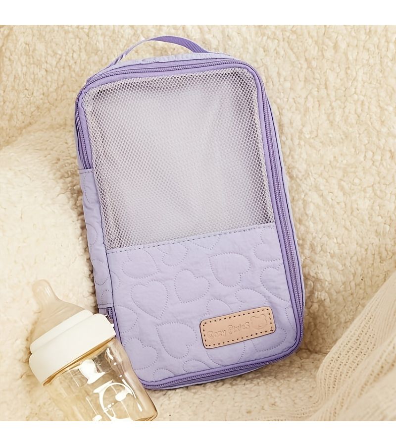 Black Storage Bag For Diapers Clothes Mommy Bag Outdoor Organizer - Image 1