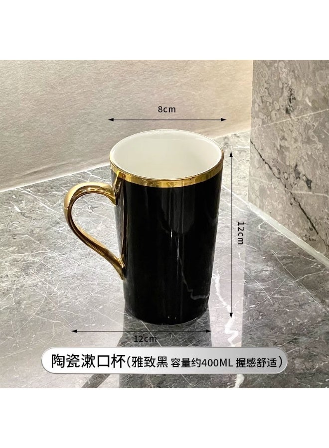 High-end Mouthwash Cup Set for Home Use - Premium Toothbrush Holder and Wash Basin for a Sophisticated Bathroom Experience