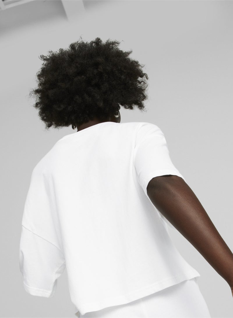 بوما تيشيرت للنساء Classics Oversized  - Image 5