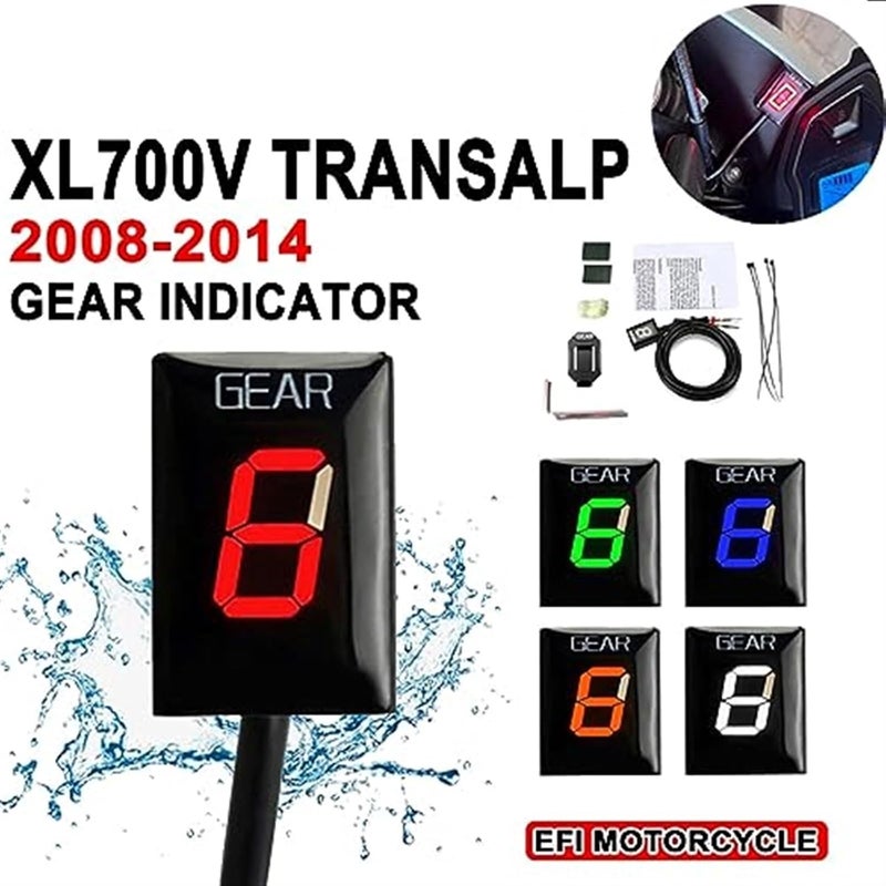 Wivplex Motorcycle Gear Indicator for XL700V Transalp - Image 3