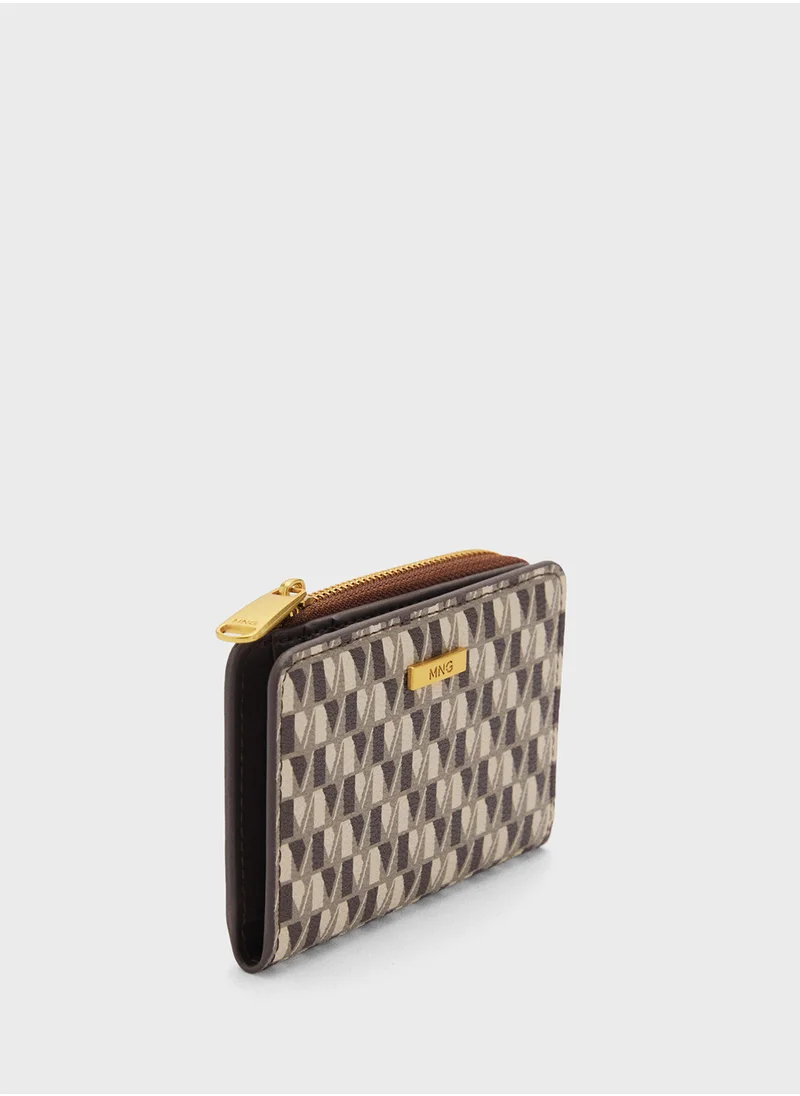 MANGO Mch Ivan Logo Detailed Wallet