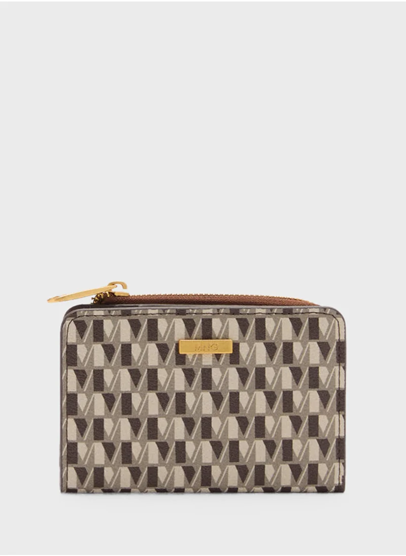 MANGO Mch Ivan Logo Detailed Wallet