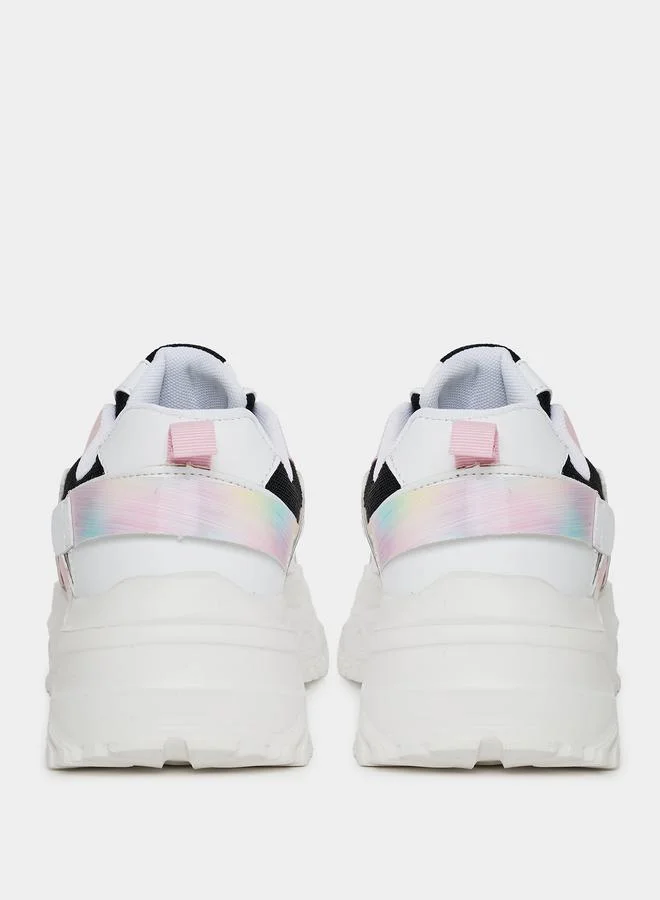 Styli Color Block Chunky Sneakers