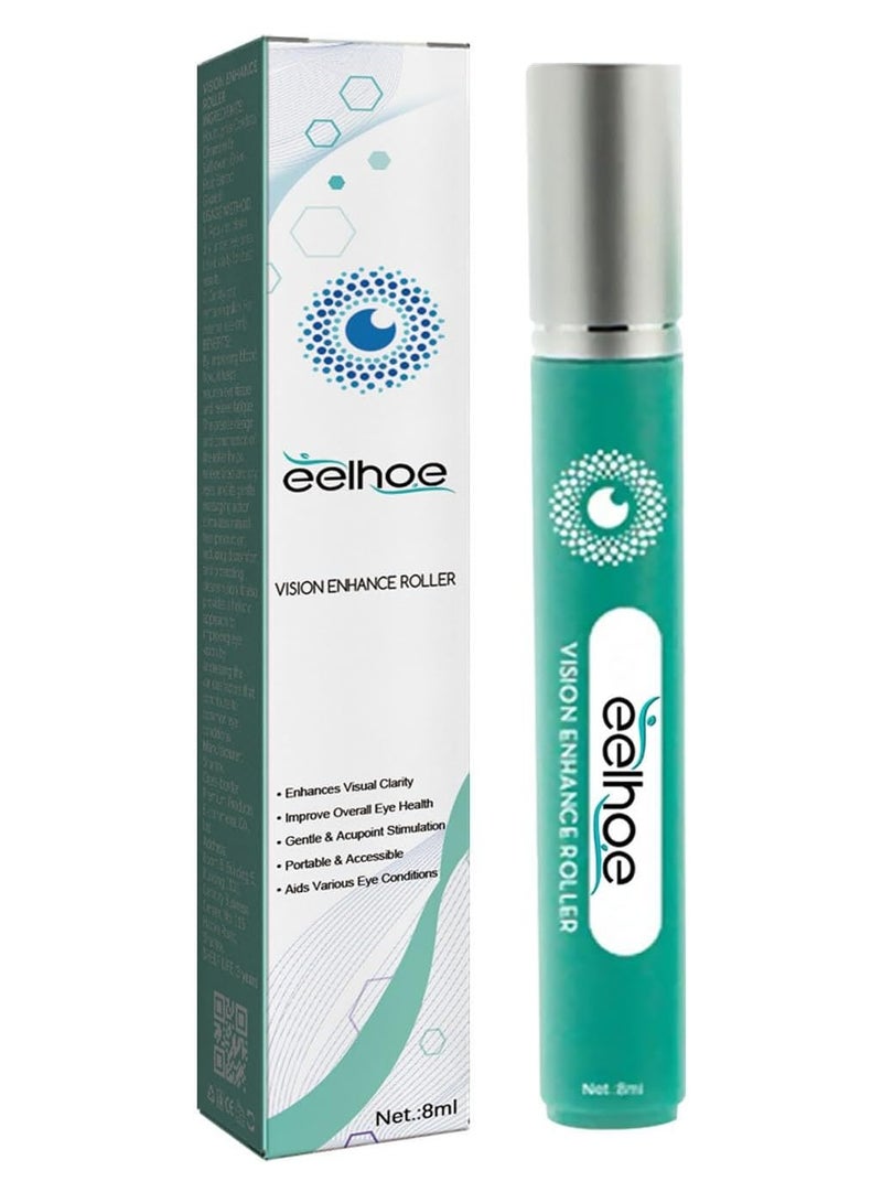 EELHOE Vision Enhance Roller, Ophthlamed Vision Enhance Roller, Eye Massage Roller, Relieve Eye Strain, Enhances Visual Clarity, Eye Massage to Relieve Fatigue and Improve Vision (1PC) - Image 1
