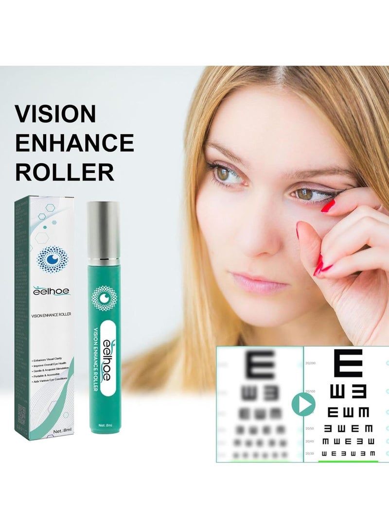 EELHOE Vision Enhance Roller, Ophthlamed Vision Enhance Roller, Eye Massage Roller, Relieve Eye Strain, Enhances Visual Clarity, Eye Massage to Relieve Fatigue and Improve Vision (1PC) - Image 3