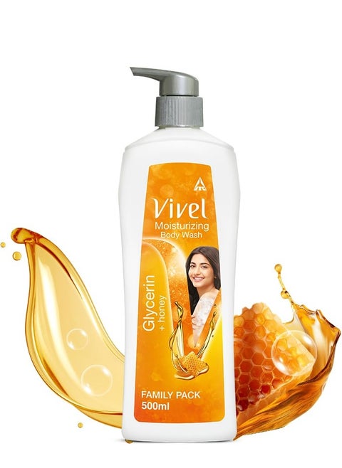 VIVEL Body Wash, Glycerin and Honey