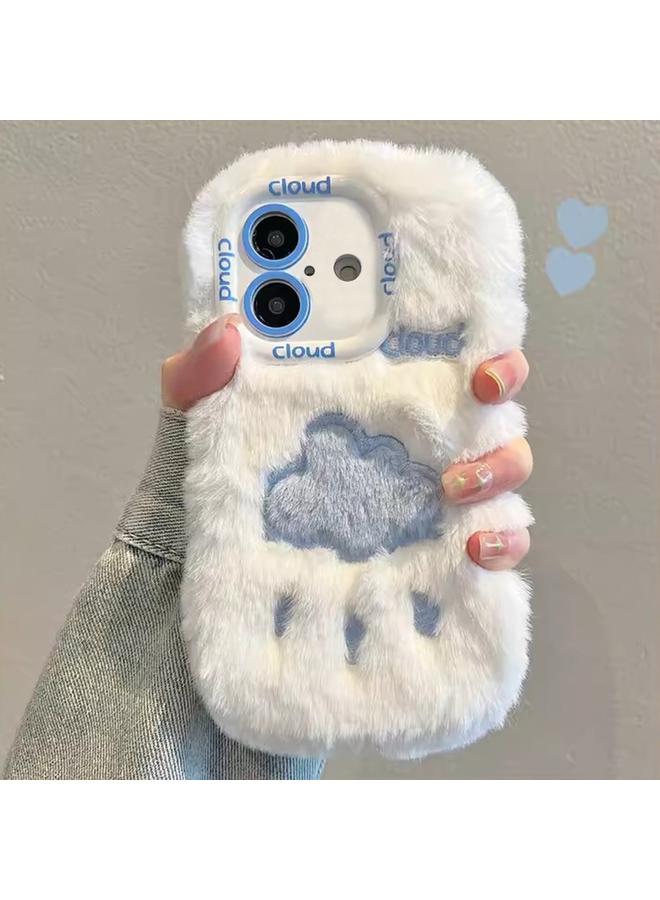 S-TOP Case For iPhone 16 Plush Embroidery Full Coverage Phone Case - Image 1