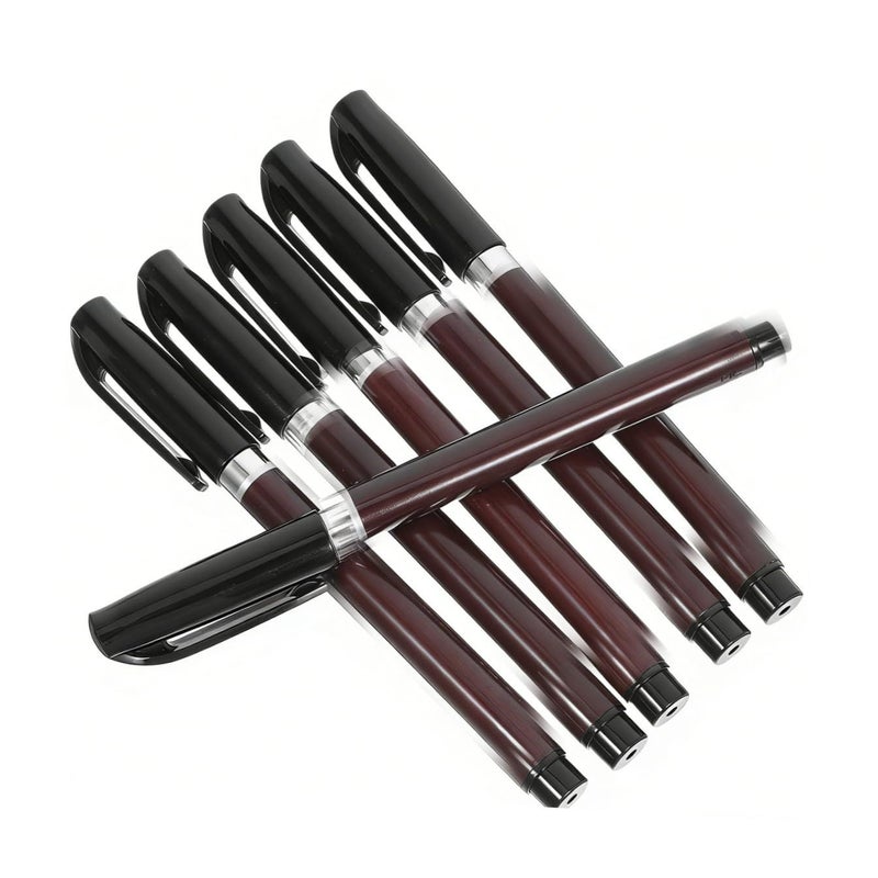6Pcs Chinese Calligraphy Brushes Set for Painting Watercolor Beginners Artists Office Writing - Image 2