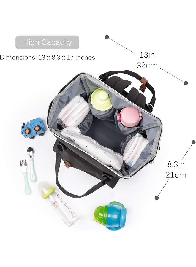 erorex Xxl Diaper Bag With Stroller Hooks And Nappy Changing Mat Large Capacity Nappy Baby Bag Travel - Image 5