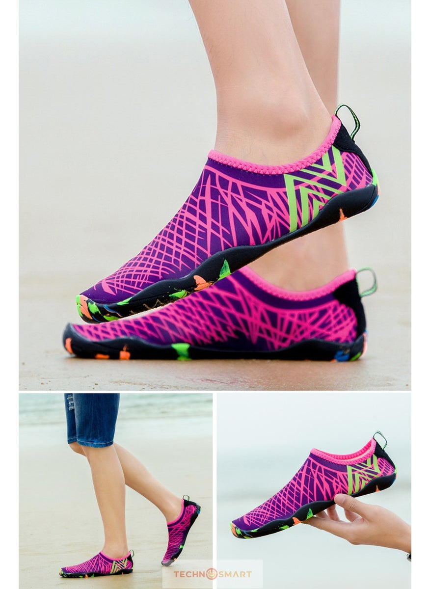 Technosmart Sea Shoes Beach Pool Swimming Sports Cycling Non-Slip Flexible Shoes  - Image 1