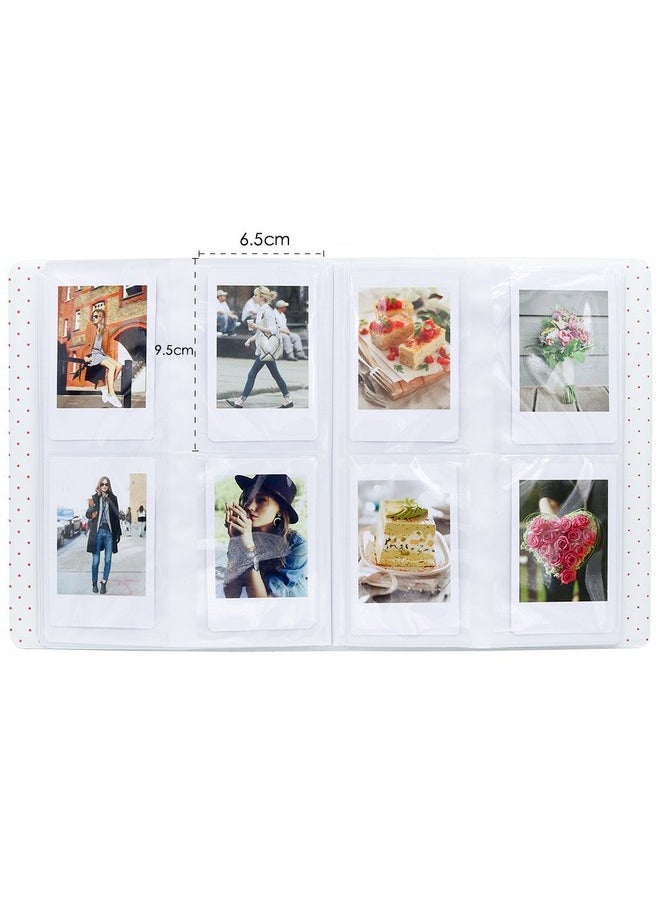 Ablus - 128 Pockets Mini Photo Album - Fits For Fujifilm Instax Mini 11 Mini 9 Mini 8 Mini 90 Mini 25, Polaroid Snap Pic-300, Kodak Mini 3-Inch Film(Ice Blue) - Image 1