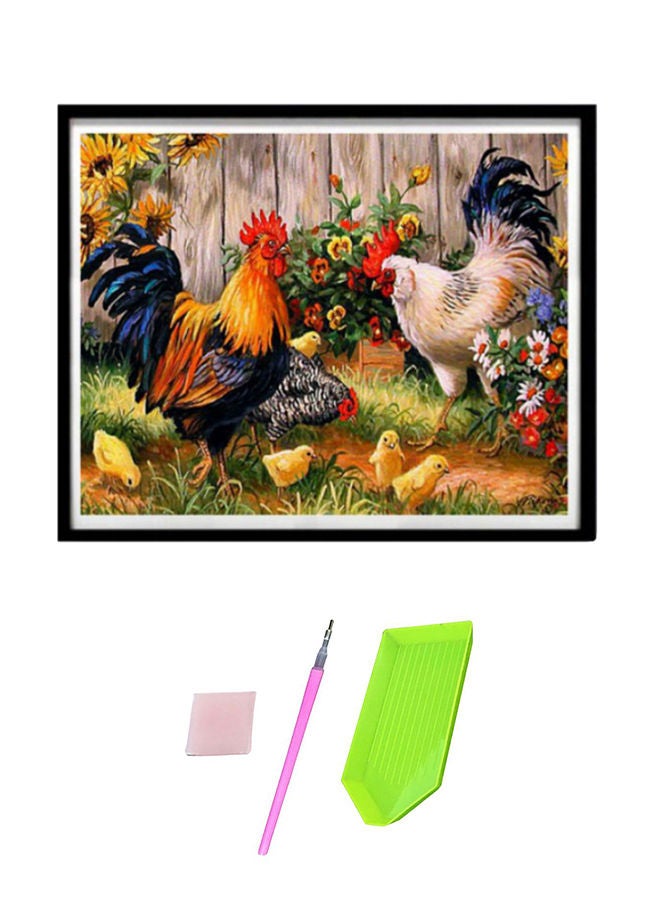 NIBEMINENT Premium Full Drill DIY Diamond Painting Kit Multicolour - Image 1