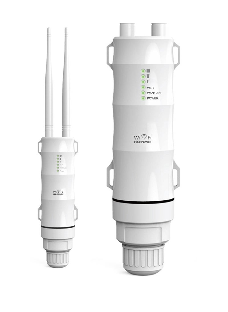 ماركة غير محددة AC600 High-power Outdoor Wifi Repeater IP65 Weather-proof Casing  - Image 2