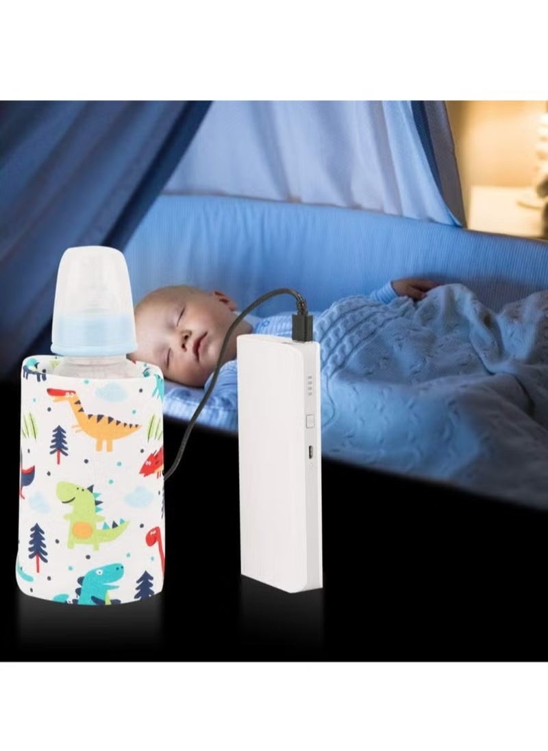 Gonice Portable Milk Bottle Warmer, USB Bottle Warmer, Adjustable Temperature  - Image 3