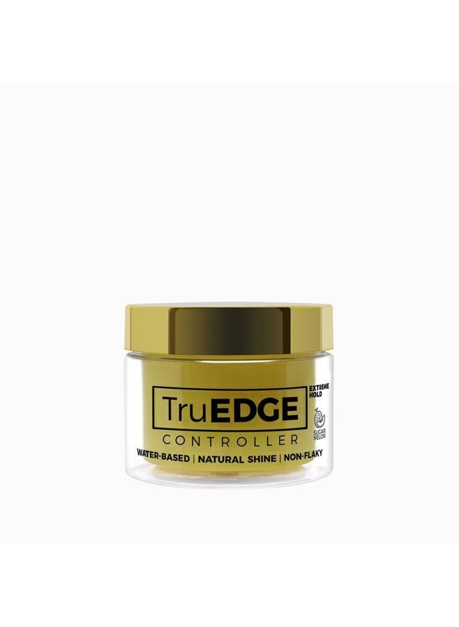 Tyche (Sugar Melon) - TruEDGE Controller Extreme Hold Water-Based Pomade - Ntaural Shine & Non-Flaky Scented Edge Control - Perfect for Hair-Braiding (Sugar Melon) - Image 1