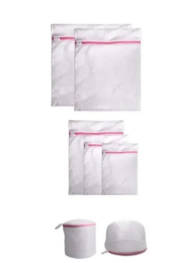 7-Piece Multi Purpose Travel Mesh Laundry Storage Bag Set