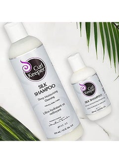 Curly Hair Solutions Curl Keeper Silk Shampoo Deep Moisturizing And Cleansing With Silk Amino Acids To Nourish For All Types Of Curly Hair (3.8 Oz)  - Image 3