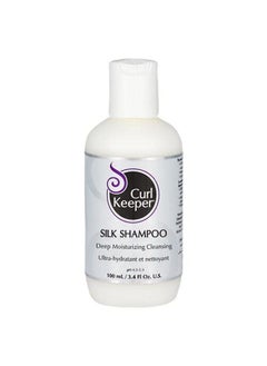 Curly Hair Solutions Curl Keeper Silk Shampoo Deep Moisturizing And Cleansing With Silk Amino Acids To Nourish For All Types Of Curly Hair (3.8 Oz)  - Image 2