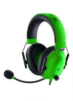 RAZER Blackshark V2 X Gaming Headset: 7.1 Surround Sound 50mm Drivers Memory Foam Cushion For Pc, Ps4, Ps5, Switch, Xbox One, Xbox Series X & S, Mobile 3.5mm Audio Jack Green, Standard  - Image 1