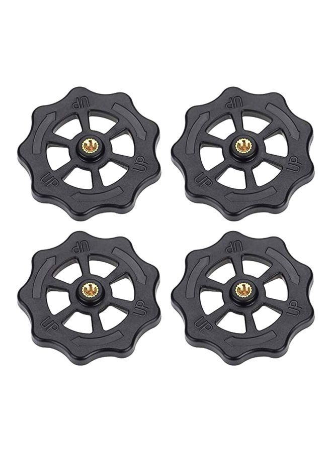 NIBEMINENT 12-Piece Leveling Nut With Hot Bed Spring And Screws Black/Gold  - Image 2