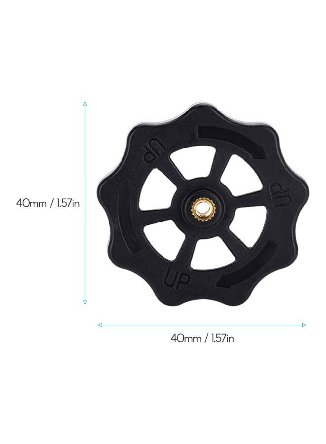 NIBEMINENT 12-Piece Leveling Nut With Hot Bed Spring And Screws Black/Gold  - Image 5