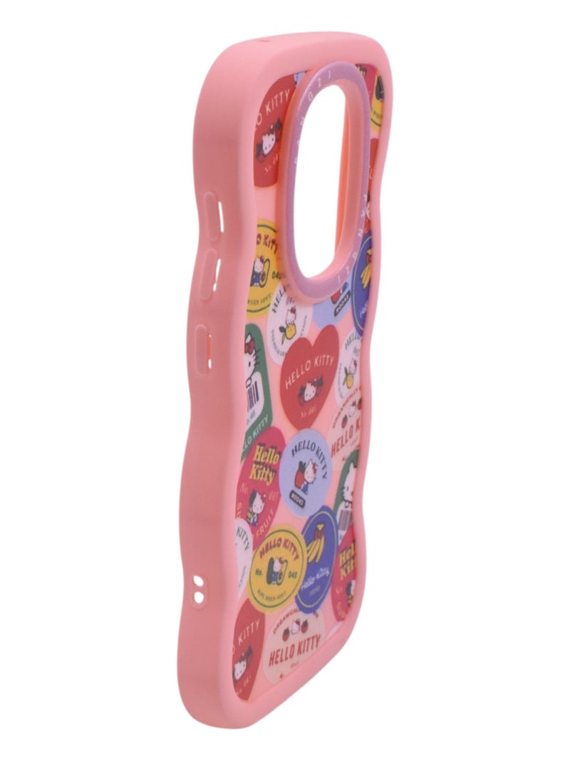 Hello Kitty Plastic Back Cover For Xiaomi Redmi Note 9 - Multicolour - Image 2