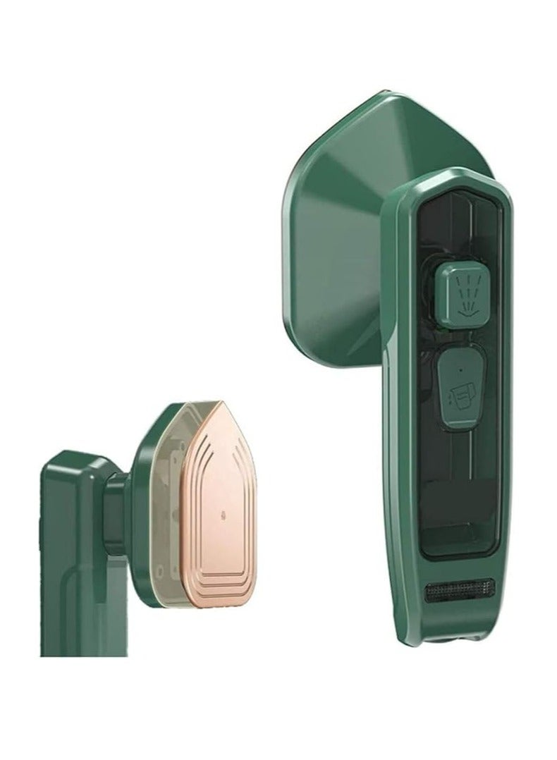 Spaceshoop Portable Handheld Micro Steam Iron Garment Steamer Mini Ironing Clothes Machine Fast Wrinkle Removal for Household Dormitory Travel - Image 1