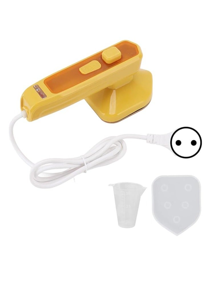 Spaceshoop Portable Handheld Micro Steam Iron Garment Steamer Mini Ironing Clothes Machine Fast Wrinkle Removal for Household Dormitory Travel - Image 3