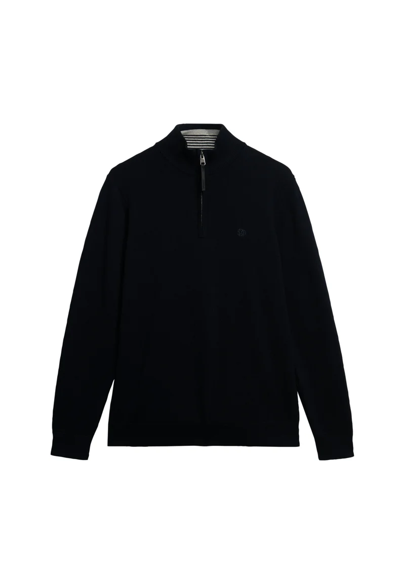 Superdry Essentials Cotton Half Zip Jumper