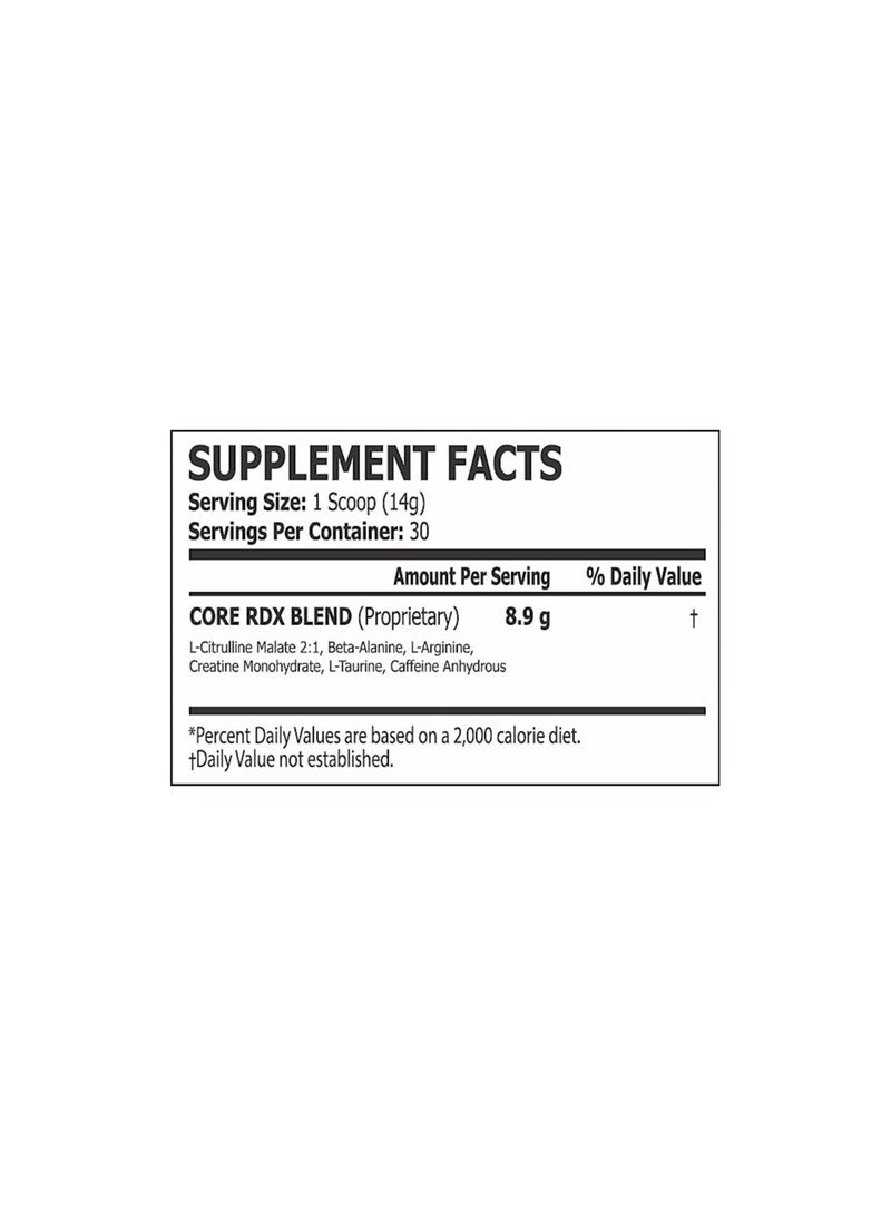 كور تشامبس RDX مانجو قبل التمرين 405 جرام - 30 حصة - Image 4