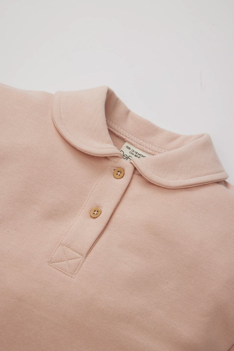 DeFacto Baby Girl Sweatshirt with Soft Fuzzy Inside - Image 2