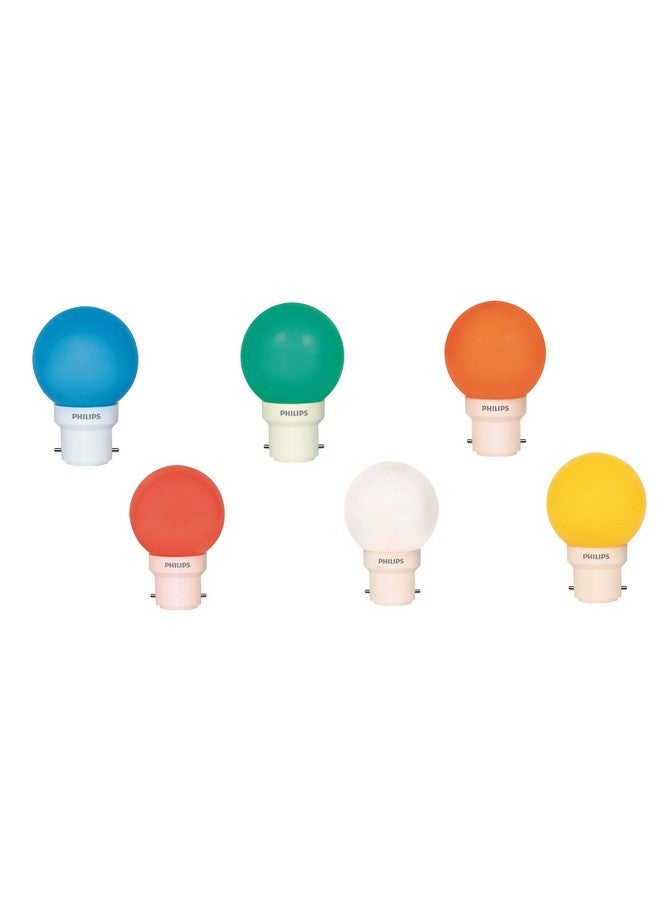 PHILIPS B22d LED Decomini, Multicolor, Pack of 6 (PHI-0.5 Decomini-6) - Image 2