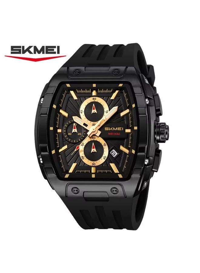سكمي ساعة يد رجالية SKMEI 2363 مقاومة للماء، تعمل بنظام كوارتز تناظري - Image 1