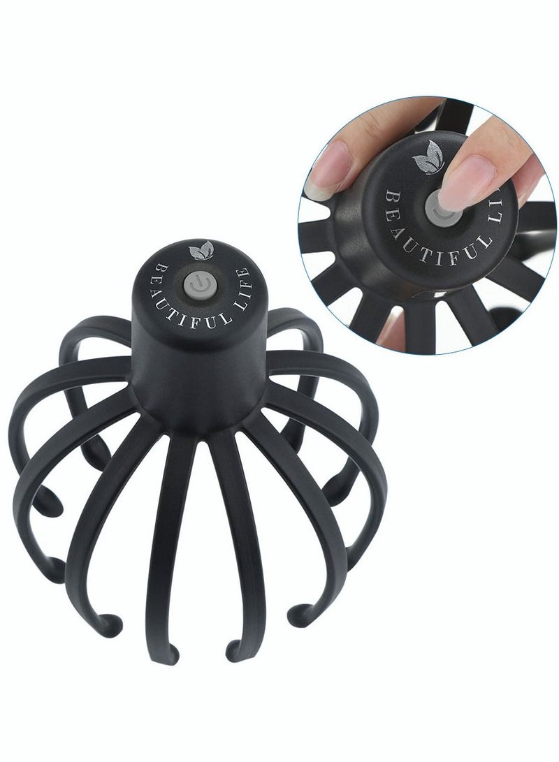 أسيف ثلاثة نماذج من فروة الرأس مدلك الكهربائية ، 360 درجة رئيس مدلك لاسلكي محمول رئيس الخدش مدلك لتخفيف الضغط - Image 1