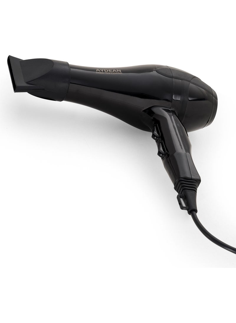 Aydean Professional Hair Dryer Blow Dryer 4200 Black  - Image 3
