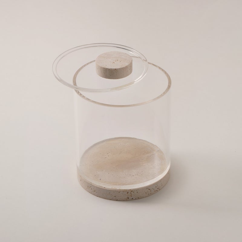 Dallaty sugar pot travertine collection - Image 2