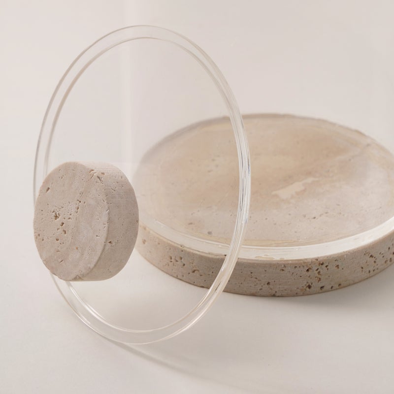 Dallaty sugar pot travertine collection - Image 3
