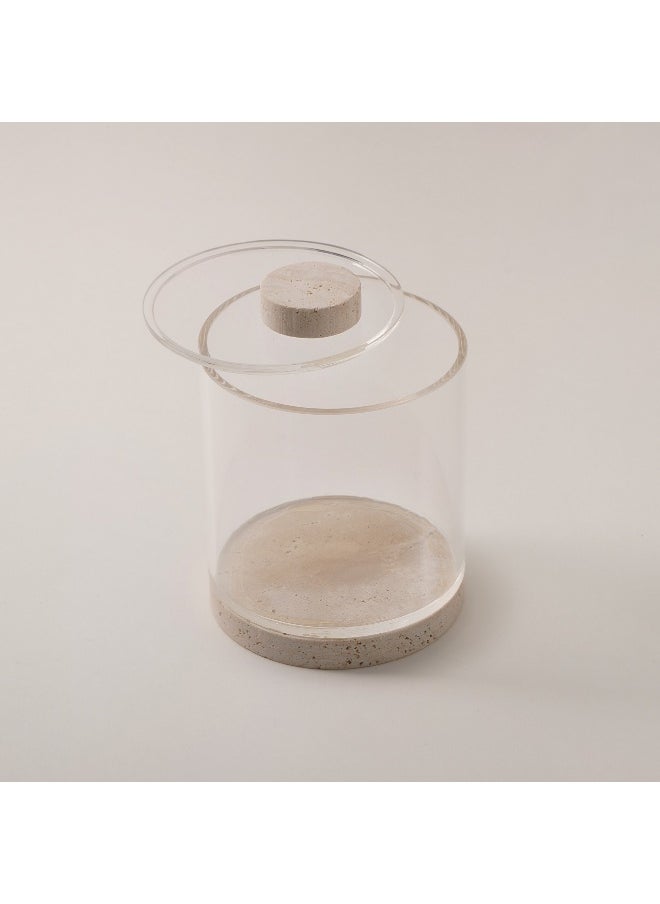 Dallaty Dallaty sugar pot travertine collection  - Image 1