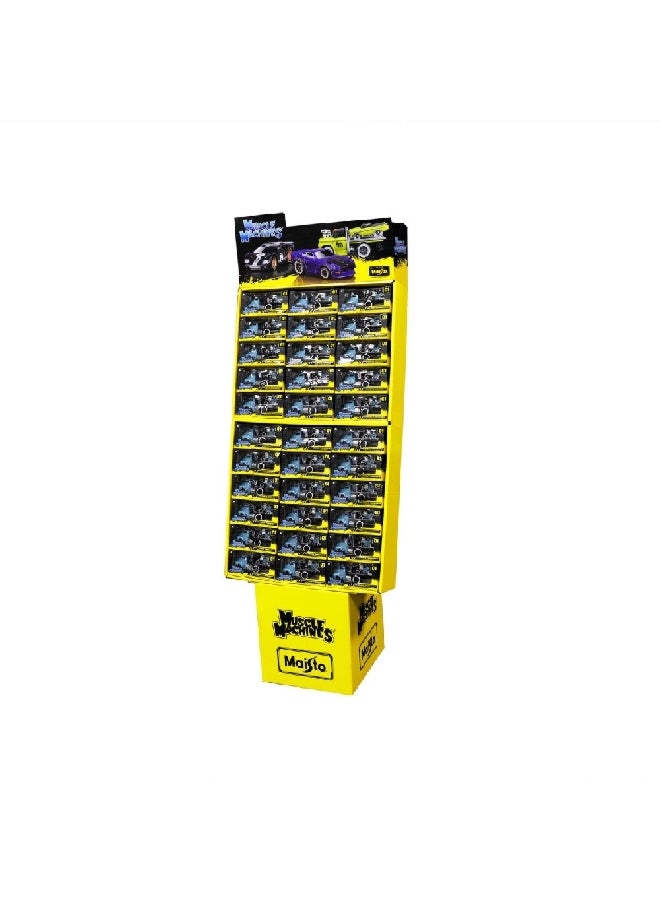 مايستو ماسل ماشينز نموذج شاحنة نقل 1/64 الاصلي أزرق وأسود 8 x 7 x 18 سم MDC14529 - Image 3