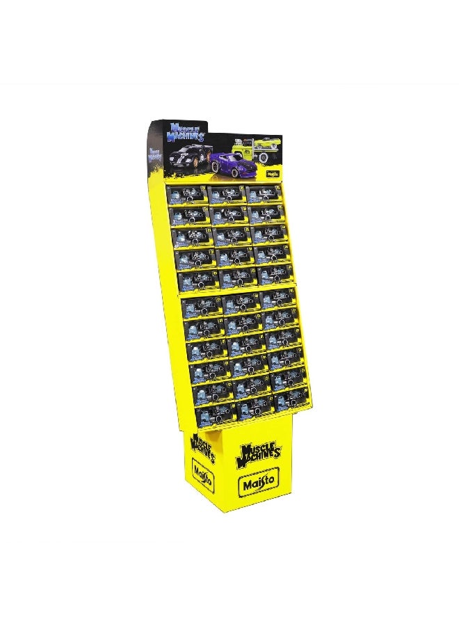 مايستو ماسل ماشينز نموذج شاحنة نقل 1/64 الاصلي أزرق وأسود 8 x 7 x 18 سم MDC14529 - Image 1