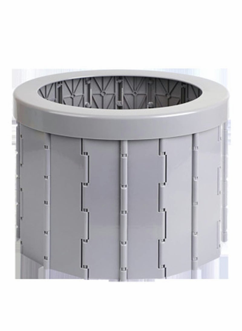 Excefore Folding Portable Toilet for Car, Portable Toilet for Camping, Outdoor Commode Toilet Seat, Hiking, Long Road Trips, Traffic Jam, Washable, Sturdy - Image 1