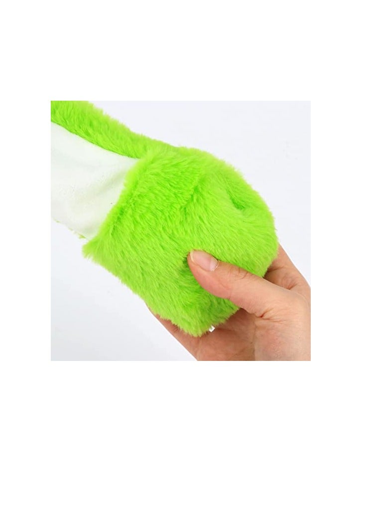 SOLARAE Animal Hat with Ears Moving Jumping Pop up Beating Plush Dress up 22 - Image 4